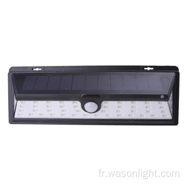 54LED Super Bright 270 ° Capteur de mouvement grand angle